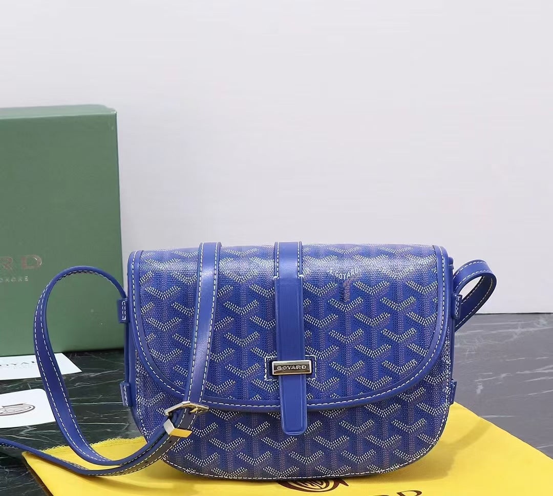 Goyard Goyardine Belvedere II PM Messenger Bag