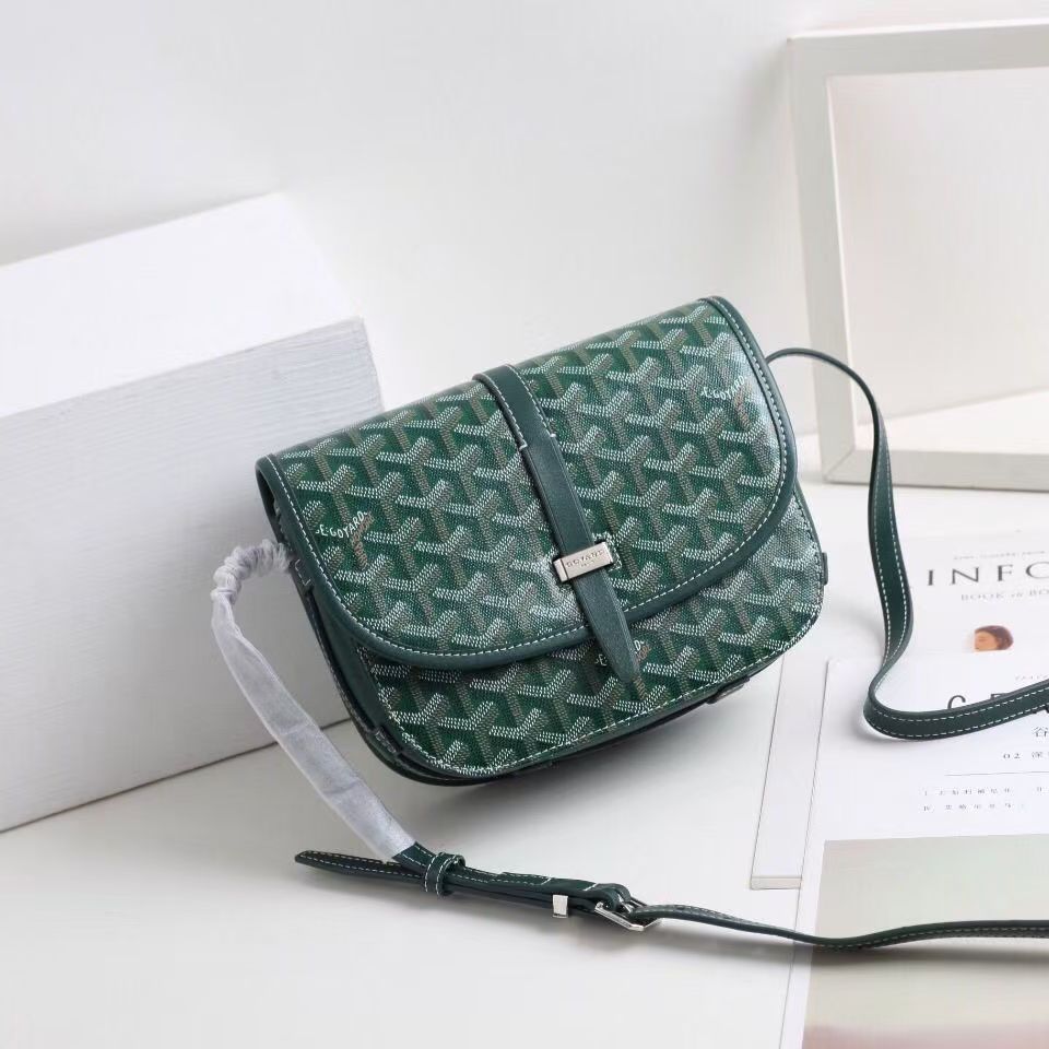 Goyard Goyardine Belvedere II PM Messenger Bag