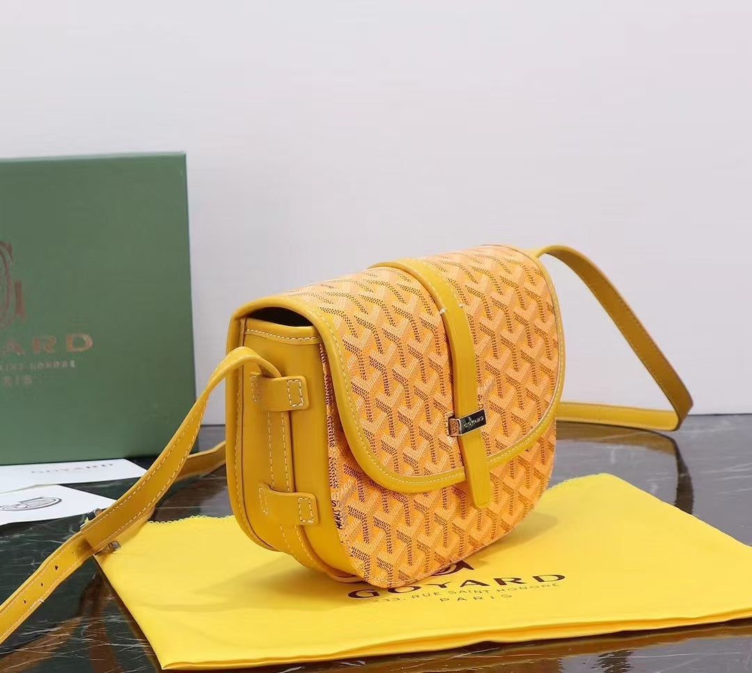 Goyard Goyardine Belvedere II PM Messenger Bag