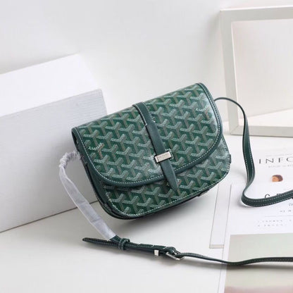Goyard Goyardine Belvedere II PM Messenger Bag