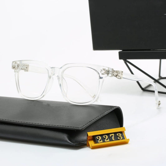 Chrome heart blue light glasses