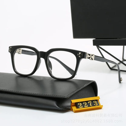 Chrome heart blue light glasses