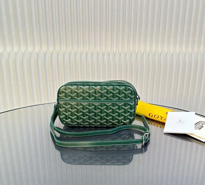 Goyard strap bag